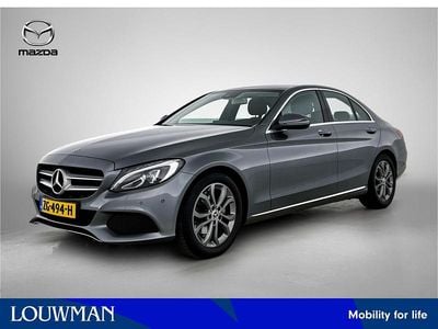 Grijs Occasion 2018 Mercedes C180 Business Sedan | € 22.700 (Super prijs)
