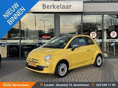 Geel Gebruikt 2008 Fiat 500 Lounge Hatchback | € 3.945 (Eerlijke prijs)