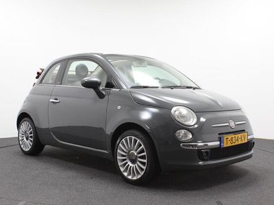 tweedehands Fiat 500C 1.2 Pop Cabrio | Airco | Sportvelgen | Half lederen bekleding | Rood dak