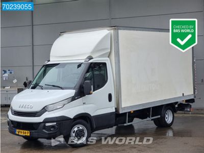 tweedehands Iveco Daily 35C16 Euro6 Laadklep Bakwagen Airco Cruise Meubelbak Koffer Airco Cruise control