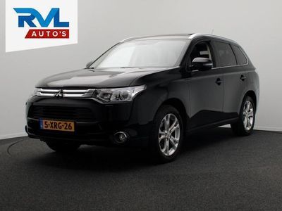 tweedehands Mitsubishi Outlander 2.0 Instyle Automaat 7 Persoons Leder Navigatie Tr