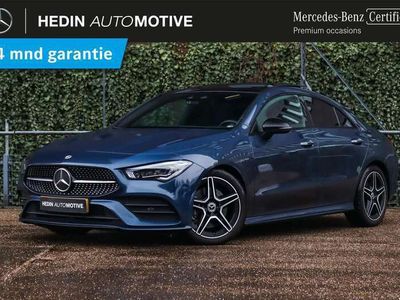 tweedehands Mercedes CLA200 CLA CoupéAutomaat Business Solution AMG | Premium Plus Pakket | Nightpakket | Panoramadak | Multibeam LED | Advanced Sound System | Sfeerverlichting