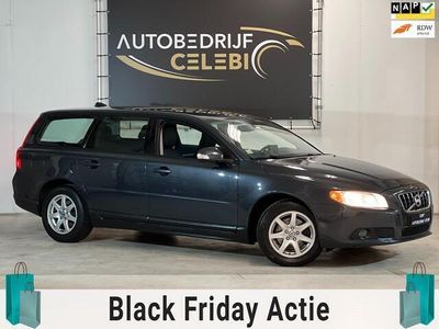 tweedehands Volvo V70 2.0T Kinetic 2010 GRIJS CLIMA NAVI APK CRUISE LM16