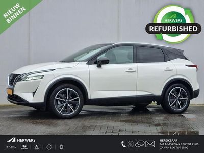 tweedehands Nissan Qashqai 1.3 MHEV Xtronic Tekna Automaat / Trekhaak / 1800KG Trekgewicht / Panoramadak