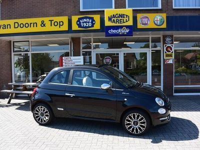 Zwart Occasion 2021 Fiat 500C Dolcevita Cabriolet | € 17.945 (Duur)