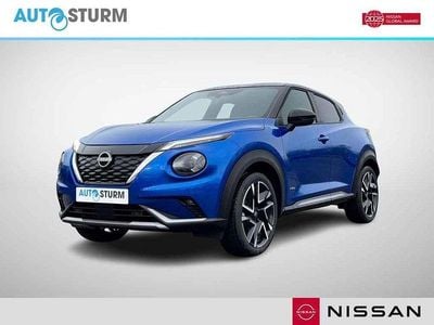 Nieuw Nissan Juke 143 PK (105 kW) 2025 Magnetic blue + zwart dak SUV