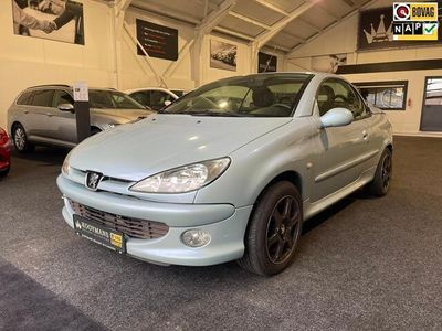 tweedehands Peugeot 206 CC 1.6-16V Lage KM-Stand!! Centrale deurvergrendeling Elektrisch bedienbare kap Elektrische ramen voor