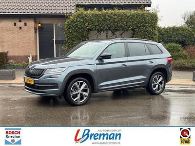 Blauw Occasion 2021 Skoda Kodiaq SportLine SUV | € 33.995 (Iets duurder)