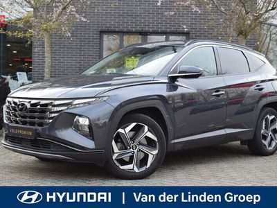 tweedehands Hyundai Tucson 1.6 T-GDI HEV 230PK! Navi/Leer/19"/Cam/Trekhaak "RIJKLAARPRIJS"