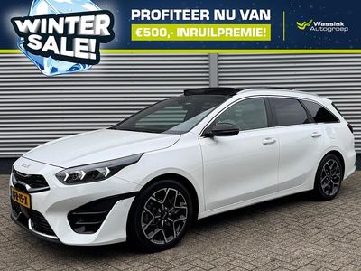 Wit Occasion 2024 Kia Ceed Sportswagon GT-Line Stationwagen | € 29.295 (Eerlijke prijs)