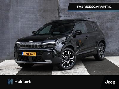Zwart Nieuw 2025 Jeep Avenger EV Summit SUV | € 41.744