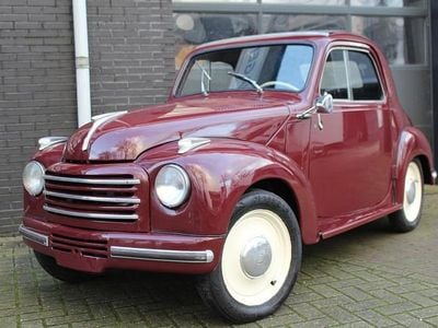 Rood Occasion 1955 Fiat 500C Cabriolet | € 12.500
