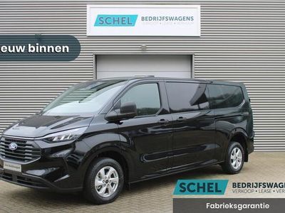 tweedehands Ford Transit Custom 320 2.0 TDCI L2H1 Trend 170pk 4x4 AWD - 2x Schuifdeur - Dual zone - Carplay - Android - Verwarmd stuur - LED - Stoelverwarming - Rijklaar