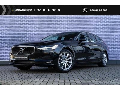 Occasion Volvo V90 Momentum 191 PK (140 kW) 2018 Zwart (metallic) Stationwagen