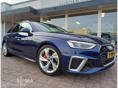 Occasion Audi A4 S-Line 204 PK (150 kW) 2021 Blauw Stationwagen