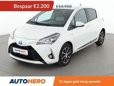 Wit Gebruikt 2018 Toyota Yaris Hybrid Team Hatchback | € 12.949 (Super prijs)