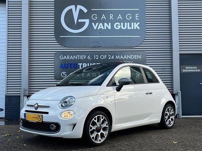 Wit Gebruikt 2018 Fiat 500 Lounge Cabriolet | € 12.495 (Eerlijke prijs)