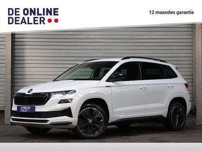 Wit Gebruikt 2022 Skoda Karoq SportLine SUV | € 29.850 (Eerlijke prijs)