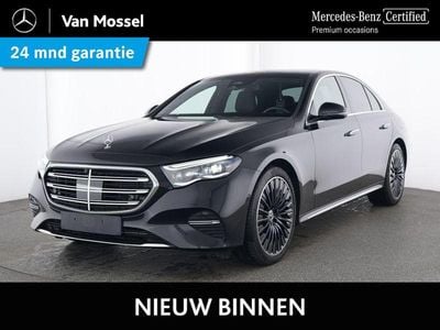 Zwart Gebruikt 2024 Mercedes E300 Exclusive Sedan | € 64.945 (Iets duurder)