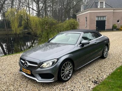 tweedehands Mercedes C200 Cabriolet PRESTIGE Airscarf / AMG / 19 #LAGEKMS