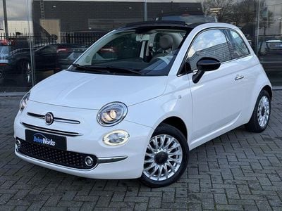 Wit Gebruikt 2016 Fiat 500C Lounge Cabriolet | € 10.949 (Eerlijke prijs)