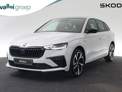 Wit Nieuw 2025 Skoda Scala Monte Carlo Hatchback | € 29.990