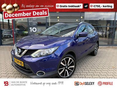 Blauw Gebruikt 2016 Nissan Qashqai Tekna SUV | € 14.450 (Eerlijke prijs)