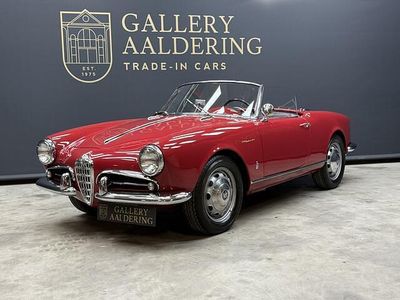 Rood Gebruikt 1959 Alfa Romeo Giulietta Veloce Cabriolet | € 73.500