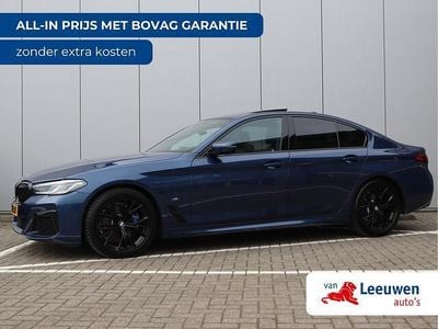 Blauw Occasion 2021 BMW 520 Executive Sedan | € 32.995 (Eerlijke prijs)