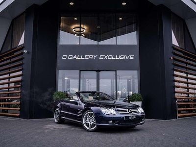 Occasion Mercedes SL55 AMG AMG 500 PK (367 kW) 2006 Paars Cabriolet