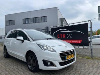 tweedehands Peugeot 5008 1.6 BlueHDi Allure (bj 2016) *AUTOMAAT* PANO|XENON|DVD|VOL!