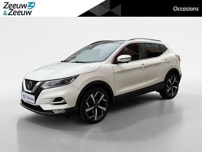 Pearl white Occasion 2019 Nissan Qashqai Tekna+ SUV | € 16.994 (Eerlijke prijs)