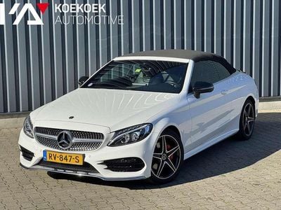 Occasion Mercedes C200 AMG 184 PK (135 kW) 2017 Wit Cabriolet
