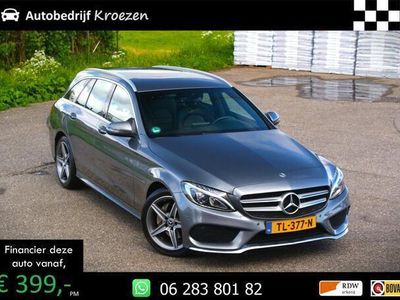 tweedehands Mercedes 180 C-KLASSE EstateAMG Sport Edition | Org NL | Camera | Leder |