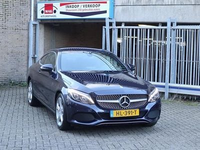 Occasion Mercedes C180 Edition 1 157 PK (115 kW) 2015 Blauw Coupé