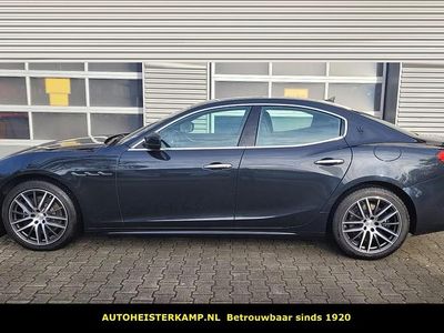 Zwart (parellak) Gebruikt 2022 Maserati Ghibli Sedan | € 79.950