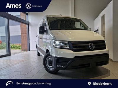 Wit Gebruikt 2024 VW Crafter Highline Van | € 33.995 (Eerlijke prijs)