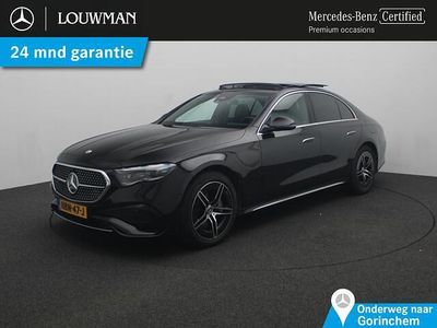 Occasion Mercedes E300 AMG 313 PK (230 kW) 2025 Zwart Sedan