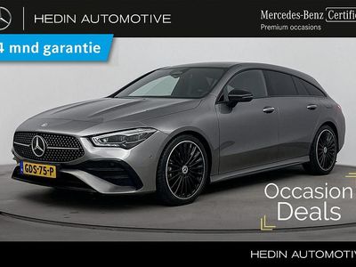 Grijs Occasion 2024 Mercedes CLA180 Shooting Brake AMG line Stationwagen | € 38.900 (Eerlijke prijs)
