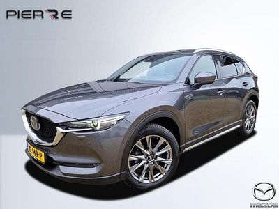 Machine gray (grijs metallic) Occasion 2019 Mazda CX-5 Signature SUV | € 29.445 (Iets duurder)