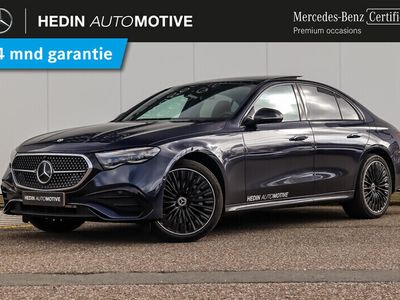 tweedehands Mercedes E300 E-Klasse Limousine EAutomaat AMG Line | Premium Plus Pakket | Nightpakket | MBUX Hyperscreen | Rijassistentiepakket Plus