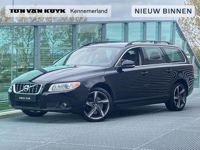 tweedehands Volvo V70 2.0 D3 Limited Edition 5 cilinder, Automaat, Leder, Navigatie, Bluetooth, Roofrails, Bagagerolhoes, Stoelverwarming, Climate control, Cruise control