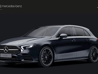 Zwart Occasion 2022 Mercedes A250 AMG line Hatchback | € 45.845