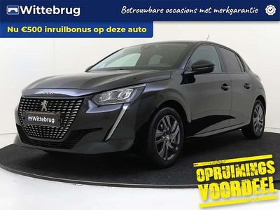 Zwart Occasion 2022 Peugeot 208 Active Hatchback | € 14.225 (Iets duurder)