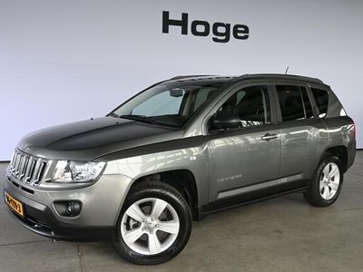 tweedehands Jeep Compass 2.4 Sport 4WD Automaat Airco ECC Cruise control Navigatie Licht metaal Inruil mogelijk