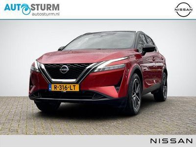 tweedehands Nissan Qashqai 1.3 MHEV Xtronic Tekna Cold + Design Pack | Panoramadak | Stuur- + Stoelverwarming | Head-Up Display | Matrix-LED Koplampen | Rijklaarprijs!