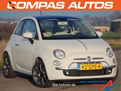 Wit Gebruikt 2008 Fiat 500 Lounge Hatchback | € 5.750 (Duur)