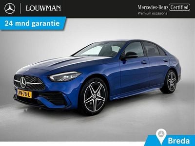 Occasion Mercedes C300e AMG 313 PK (230 kW) 2024 Blauw Sedan