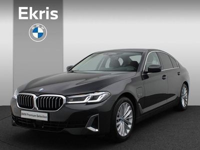 tweedehands BMW 530 5-SERIE Sedan e High Executive Luxury Line / Trekhaak / Driving Assistant Professional / Laserlight / Head-Up Display / Adaptief Onderstel / 18''