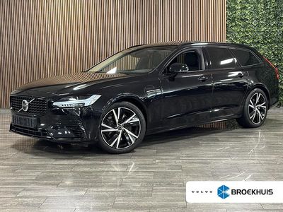 Zwart Gebruikt 2021 Volvo V90 R-Design Stationwagen | € 40.895 (Eerlijke prijs)